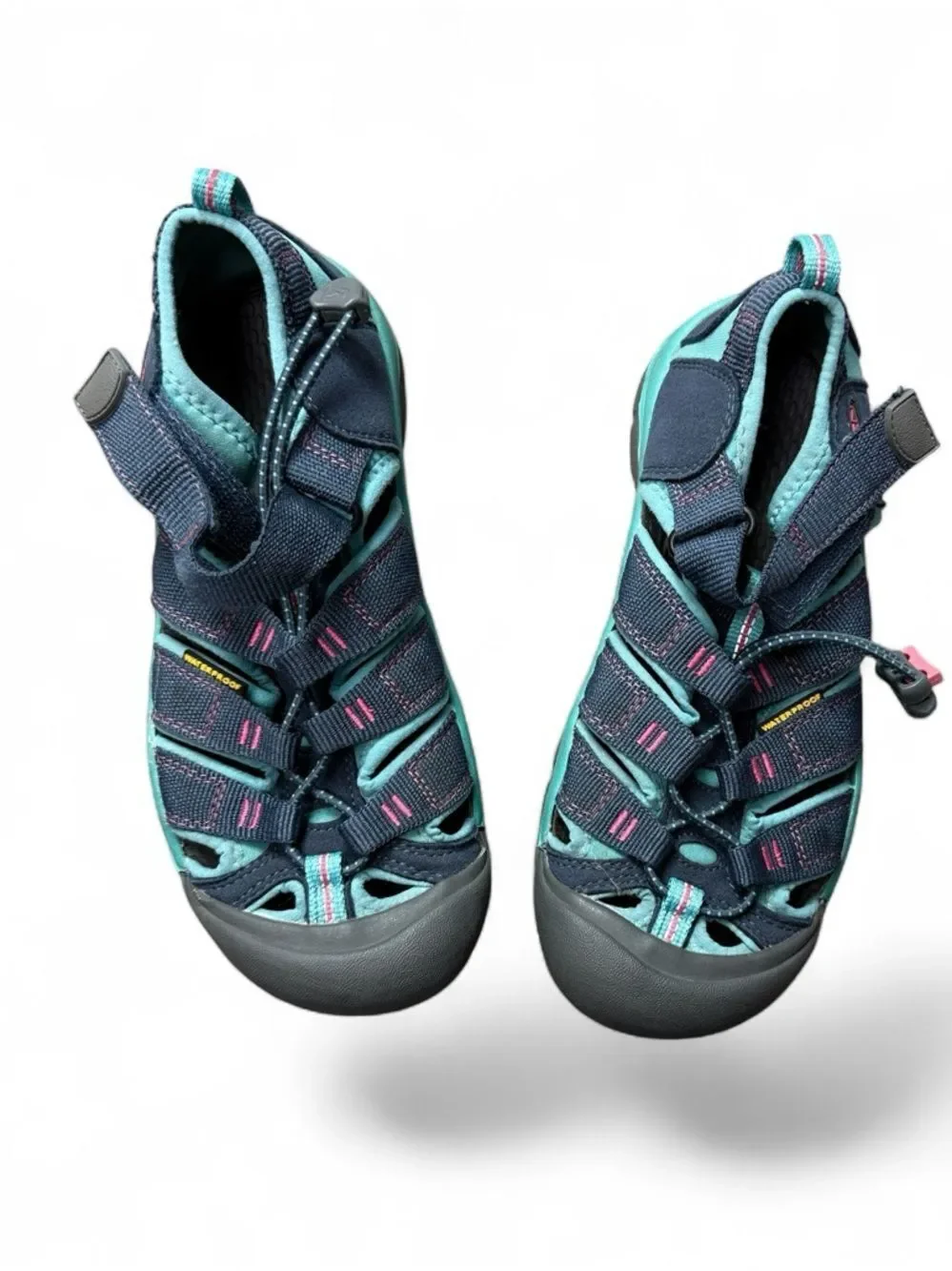 keen Blue, Green & Pink Sandals